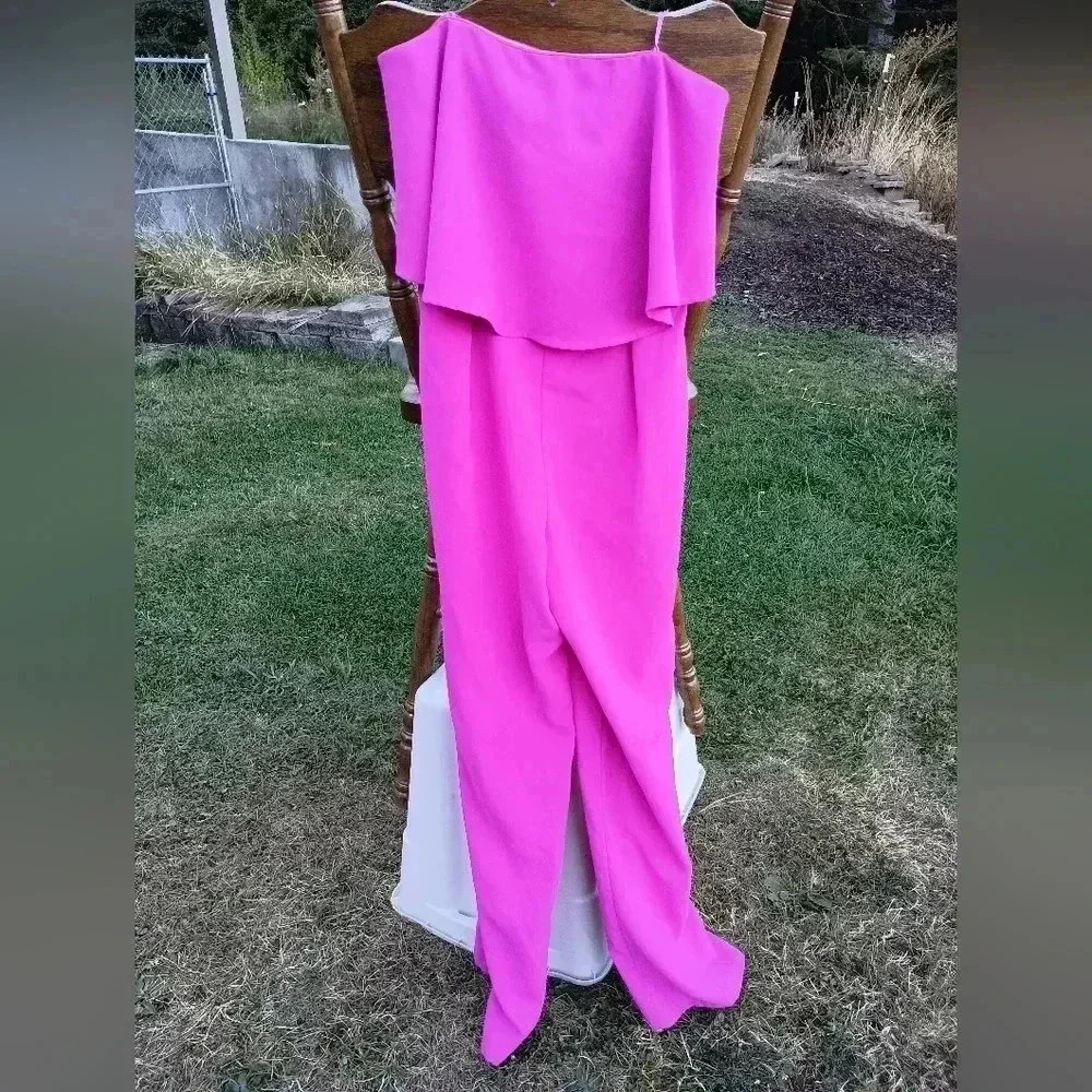 Hot pink like new pant suite by SigarLipz